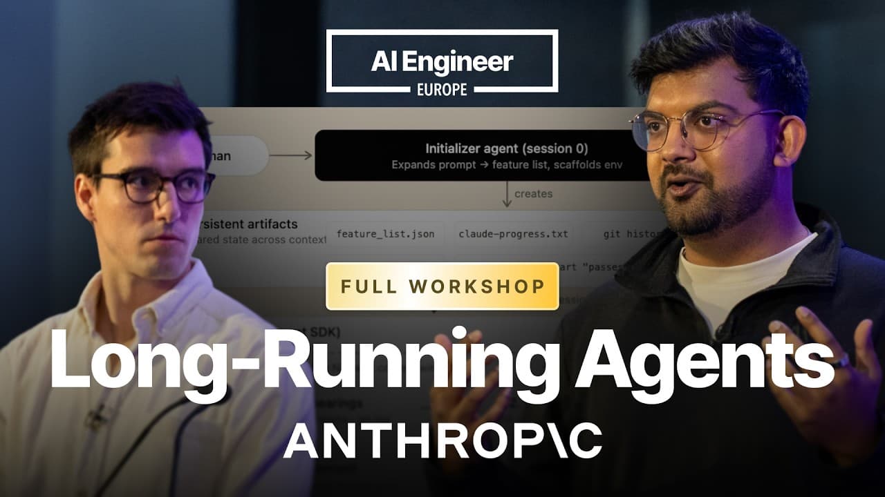 Anthropic Workshop: Build Agents That Run for Hours — Ash Prabaker & Andrew Wilson