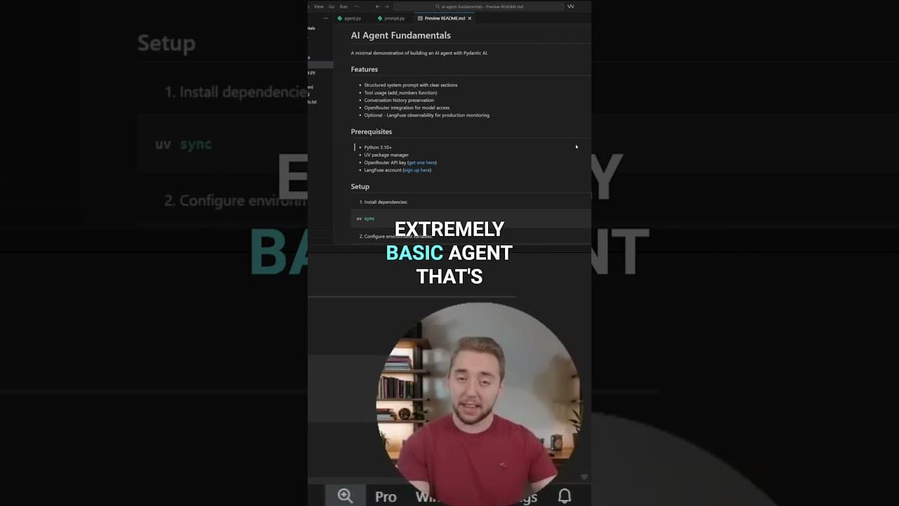 Learn 90% of Building AI Agents in 30 Minutes