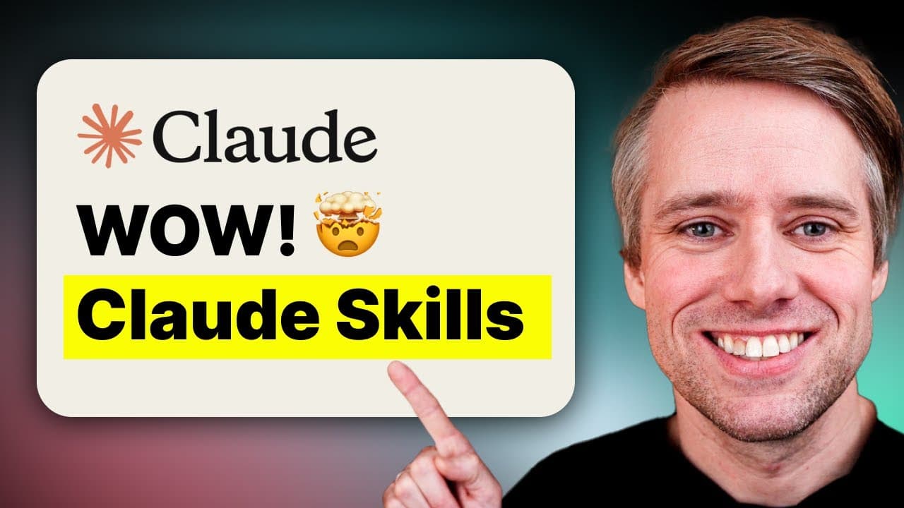 I Tried Anthropic's NEW Claude Skills Feature (You Need to See This)