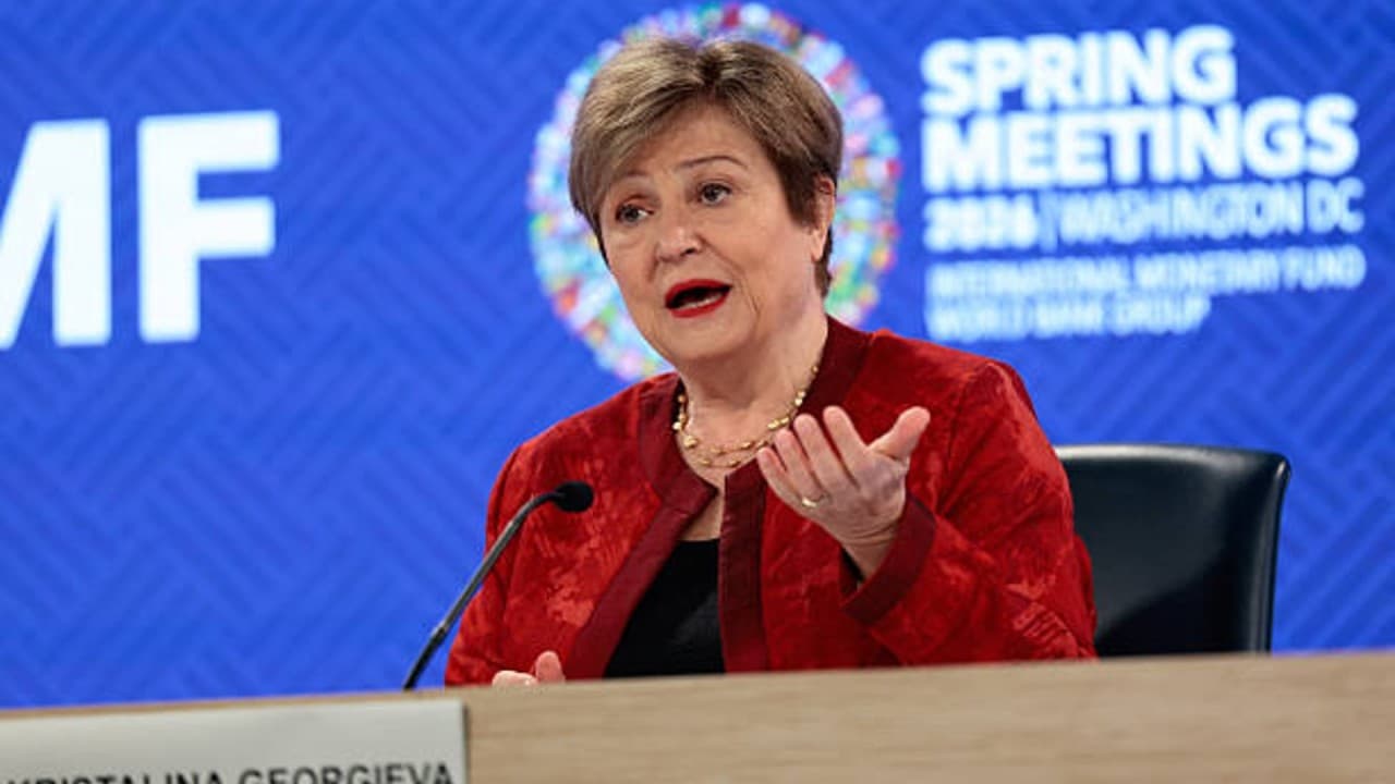 IMF's Georgieva Says Central Banks Should Not Rush When It Comes to Hiking Rates