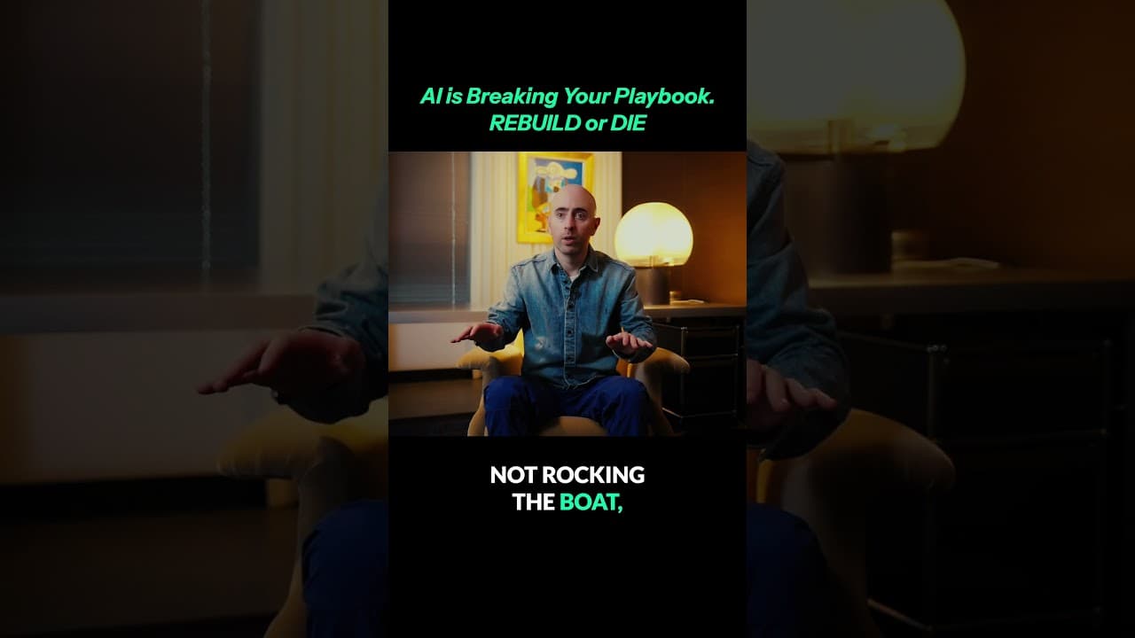 AI is Breaking Your Playbook. REBUILD or DIE