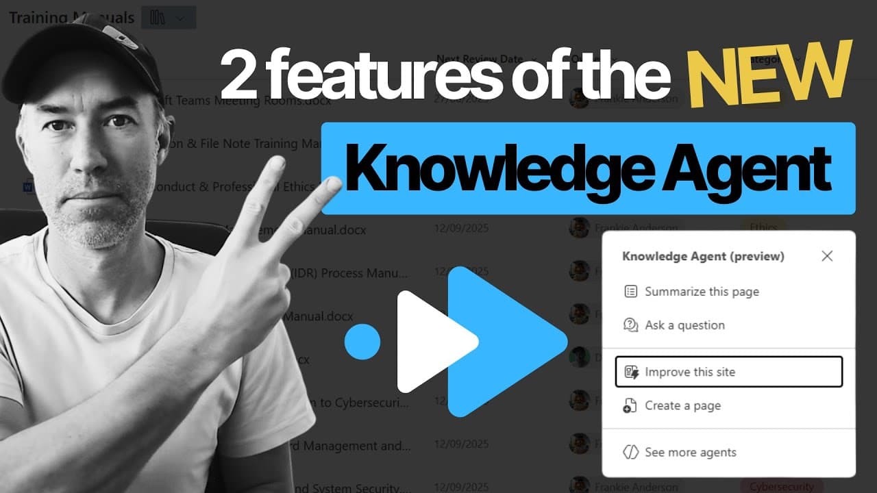SharePoint Knowledge Agent: 2 Features That Boost User Adoption