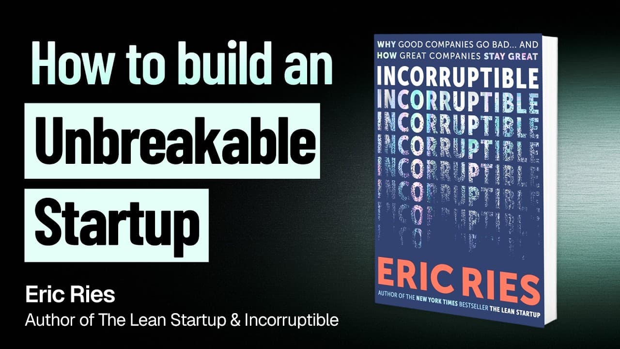15 Years After The Lean Startup, Eric Ries Explains Why Great Companies Go Bad