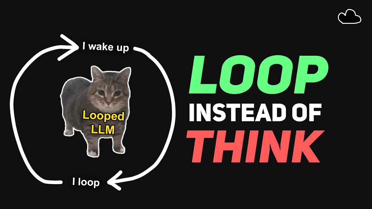 LLM that loops instead of Doing Chain-of-Thought
