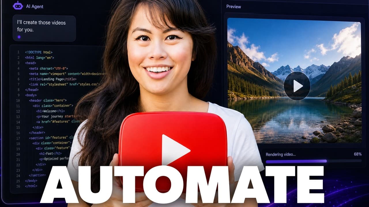 Claude Makes Unlimited Videos (Hyperframes Tutorial)