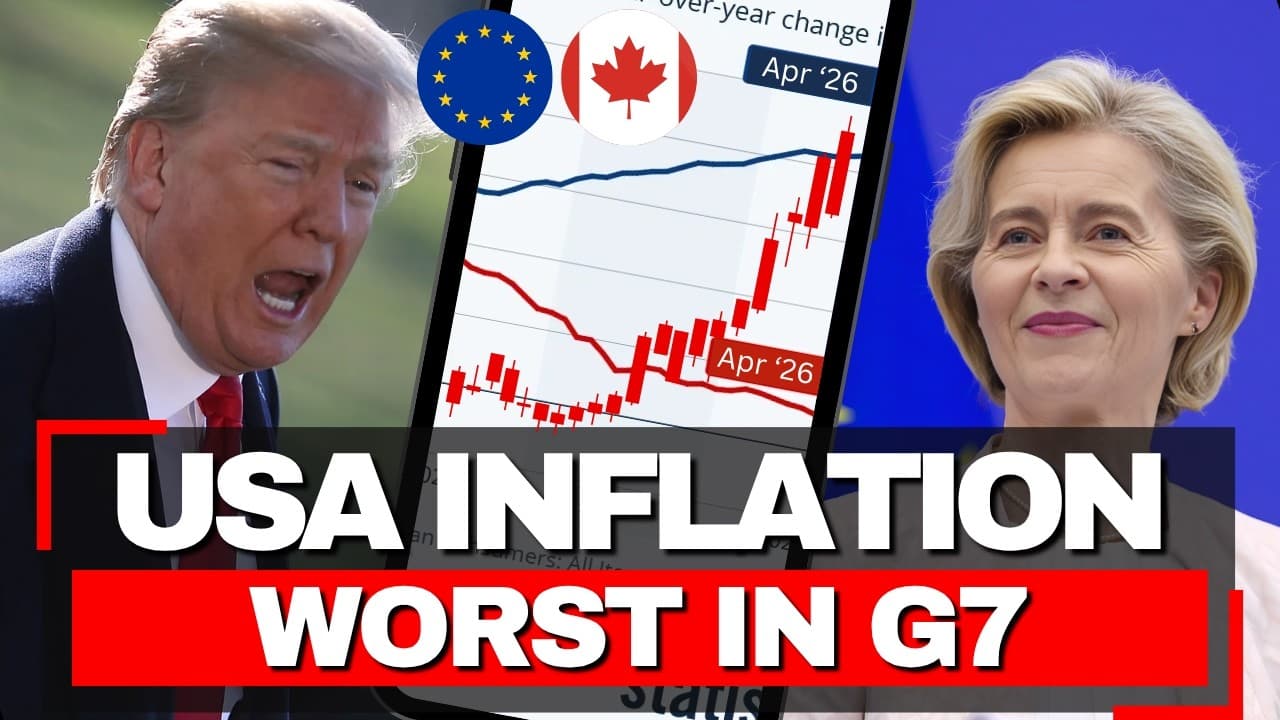 Trump's 'Victory' BACKFIRED - Declared Inflation Defeated, Now WORST in G7, 66 Days Later