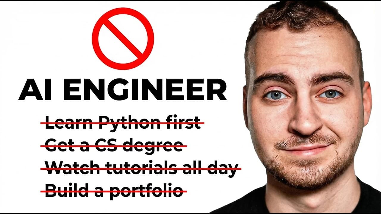 How NOT to Become an AI Engineer
