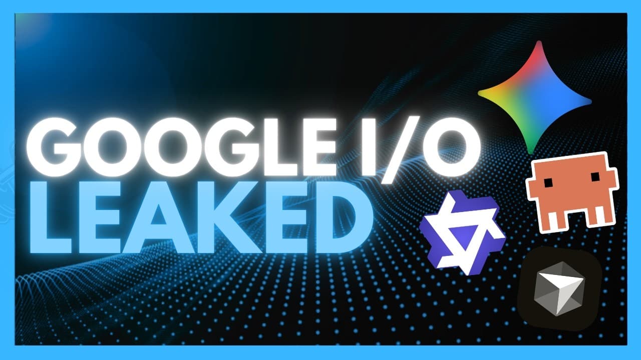 Google I/O LEAKED! Gemini Desktop App, Veo 4, Qwen 3.7, Composer 2.5, Mythos Soon, & More! AI NEWS