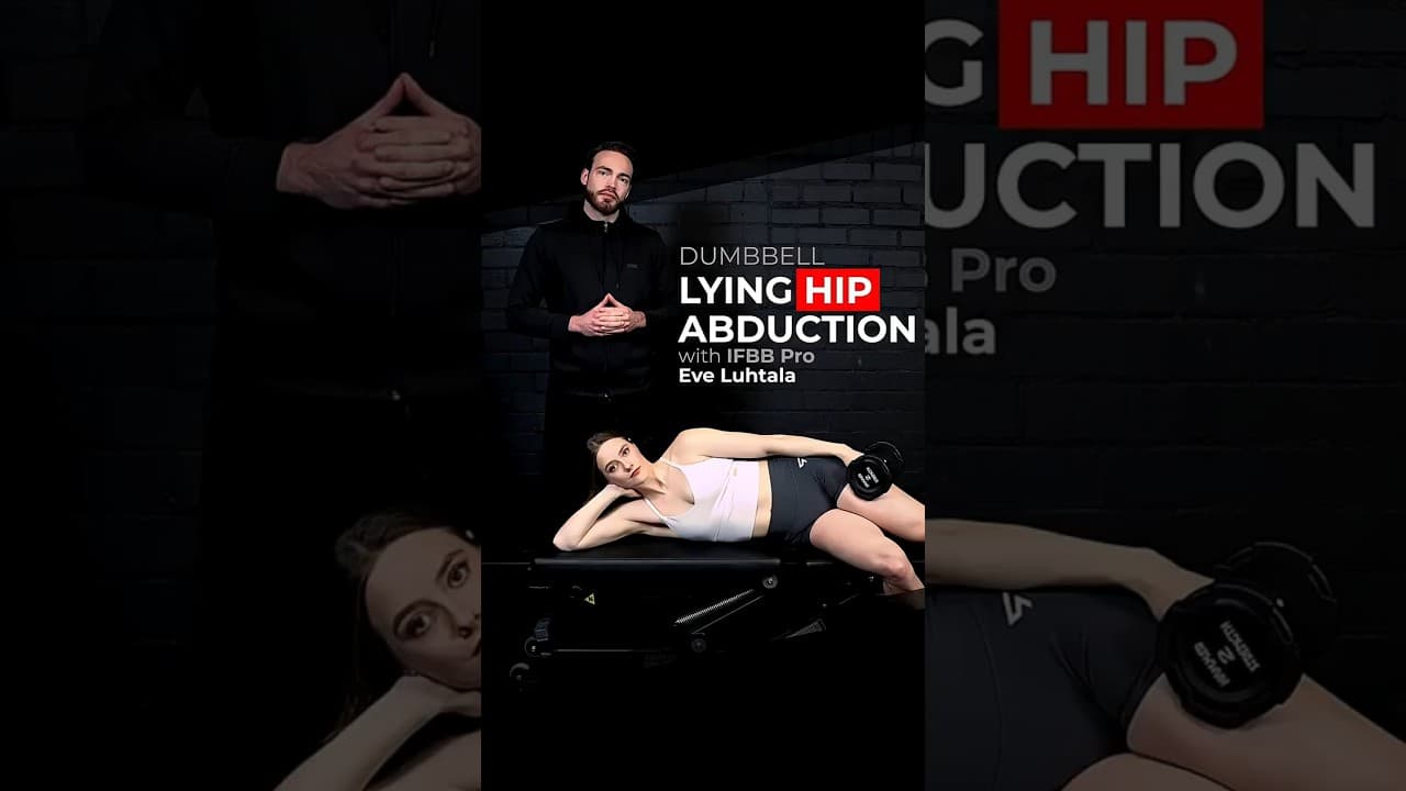 How to perform Dumbbell Lying Hip Abduction