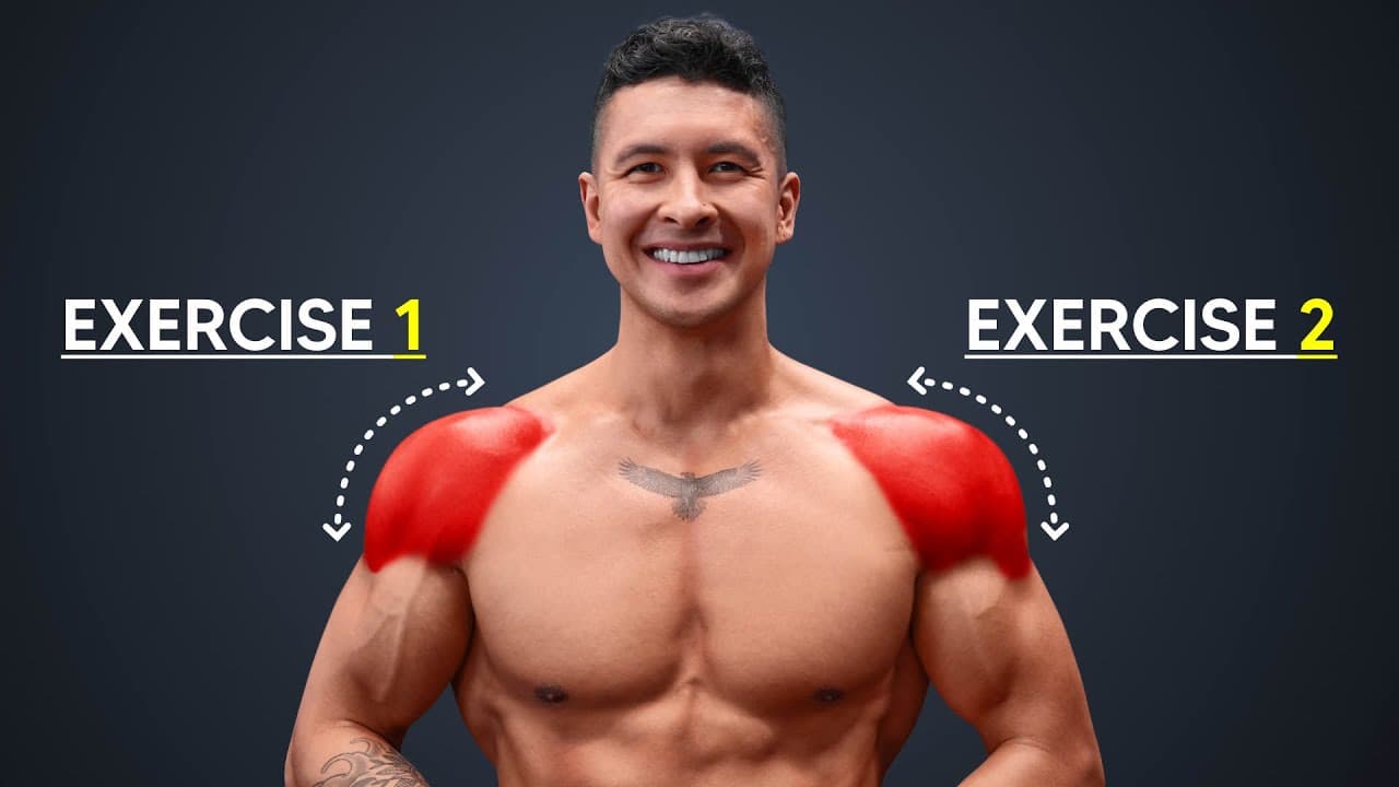 The ONLY 2 Exercises You Need For Wide Shoulders