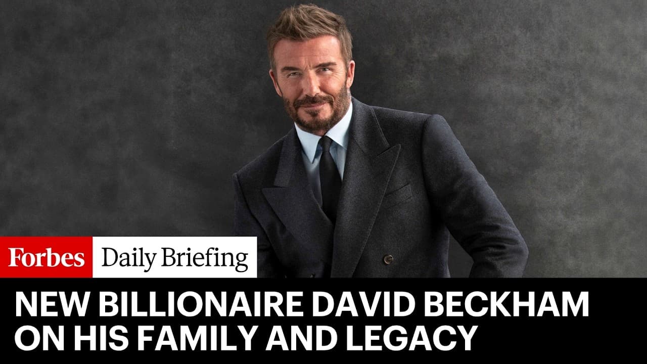 New Billionaire David Beckham On His Family And Legacy