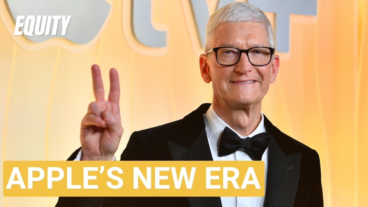 Tim Cook is stepping down. What happens to Apple now? | Equity Podcast