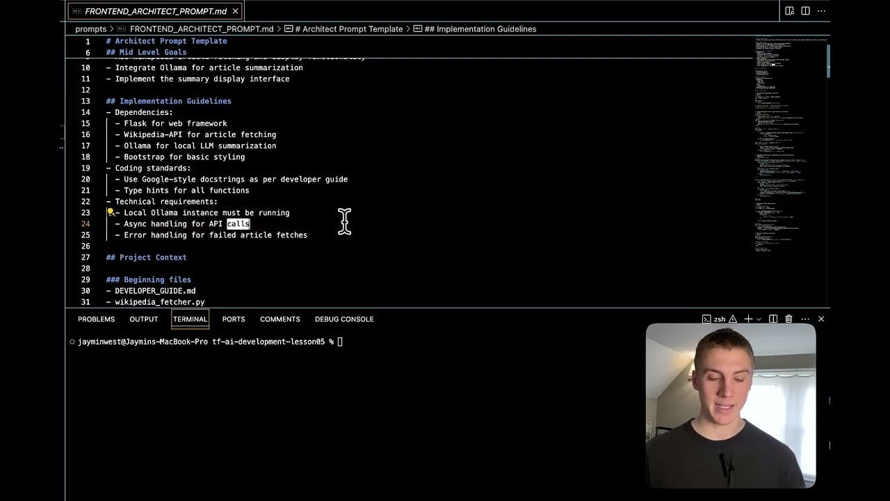 Mastering AI Driven Development - Lesson 5