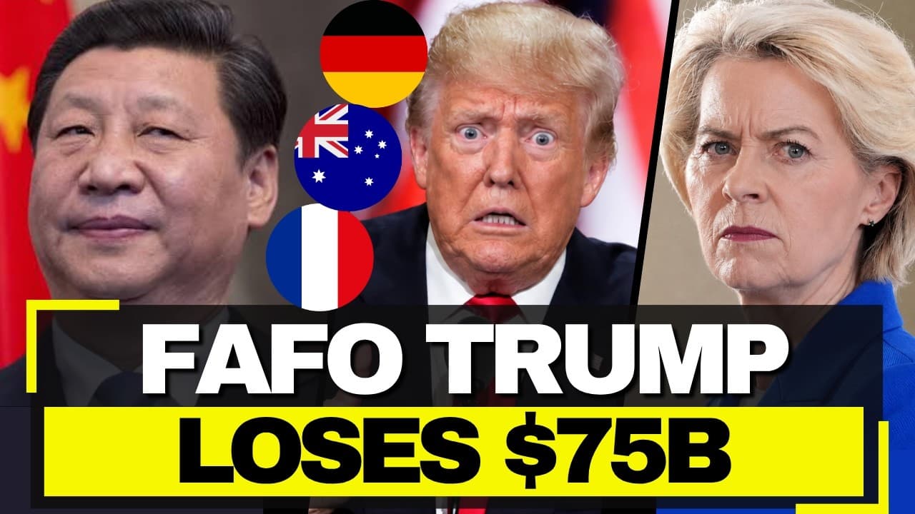 Canada DUMPS $33B in US Bonds and Buys $24B German Submarines - Trump on Knees for Xi Instead