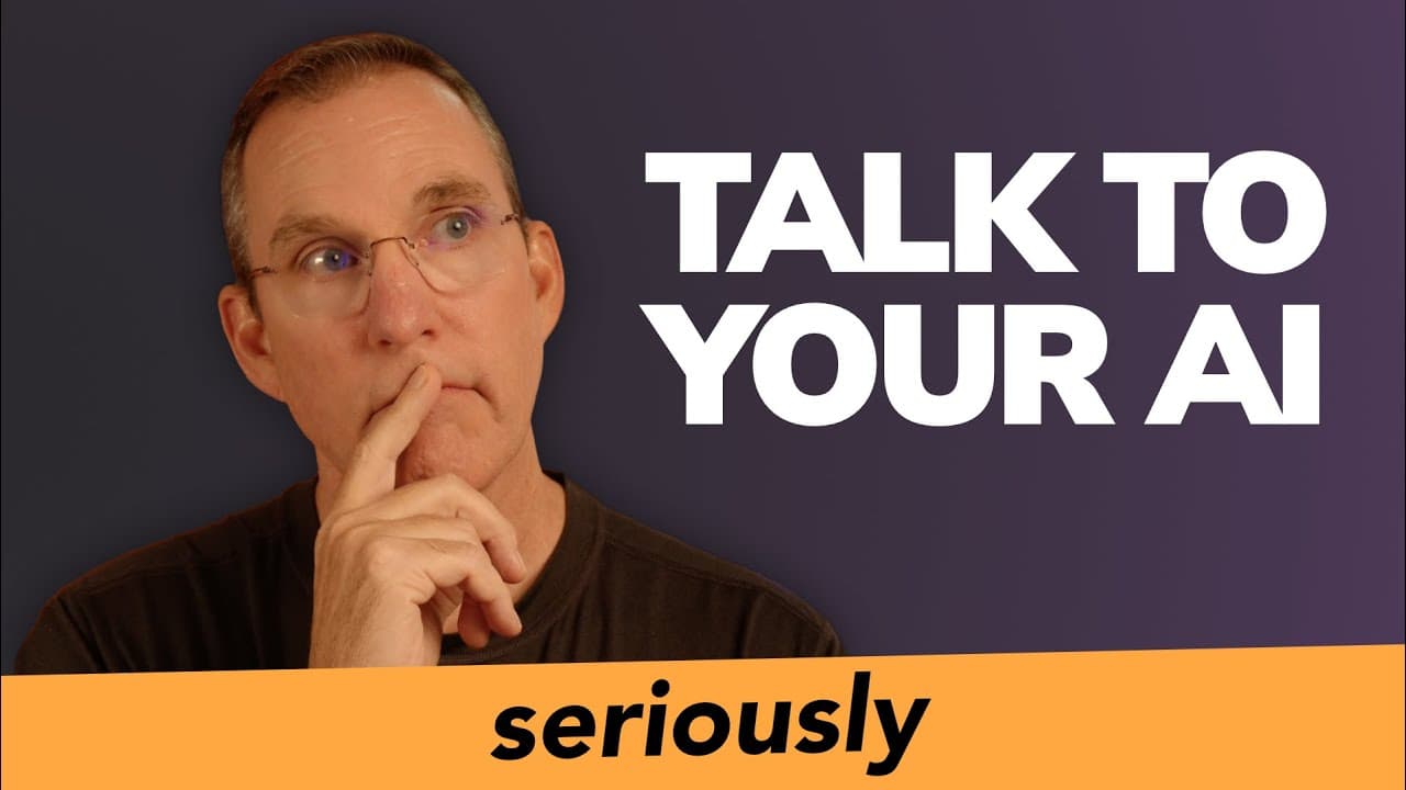 You're Throwing Away Your Best Thinking Before AI Sees It