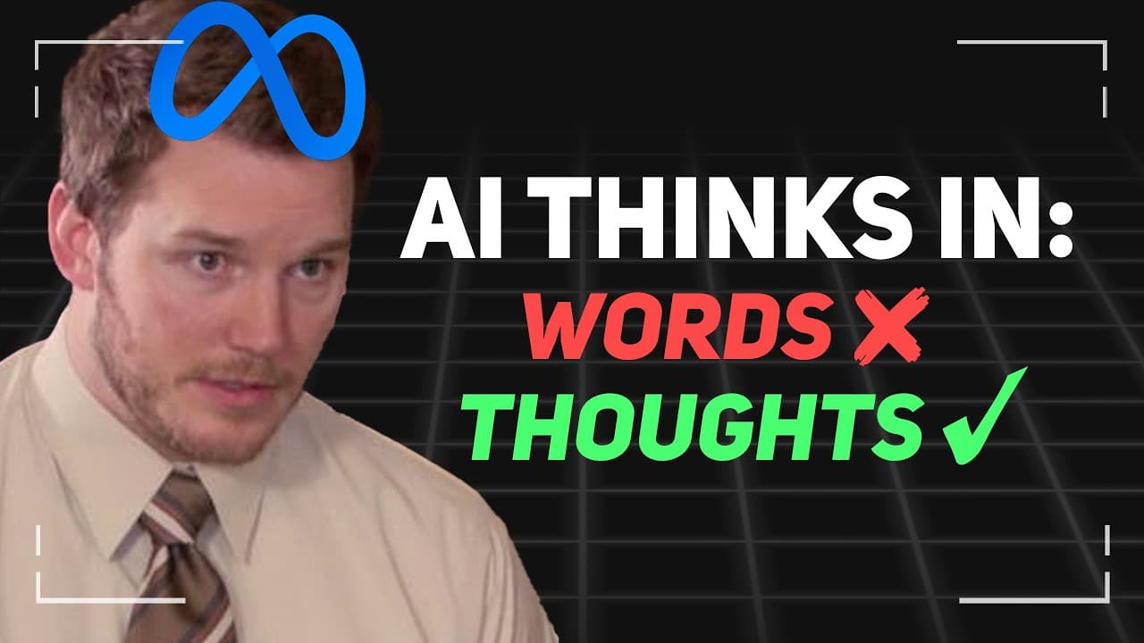 Meta's Reasoning AI Model... Reasons Without Using Words?