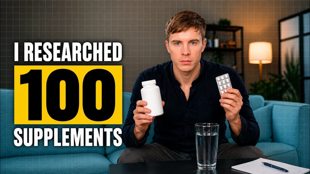 I Researched 100+ Supplements: The Truth About What Actually Works