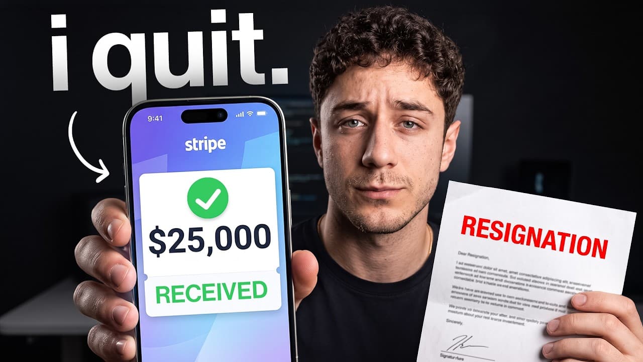 If You’re Thinking of Quitting Your 9-5, Watch This First (As a Dev)