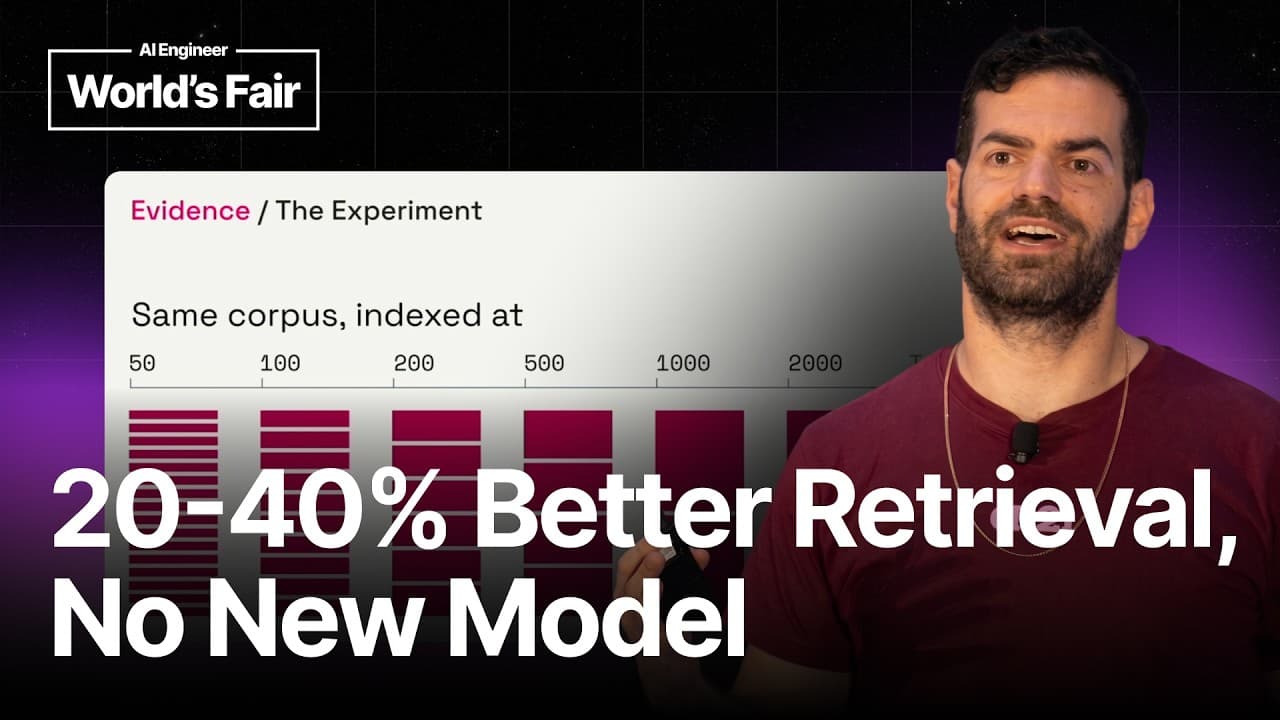 Stop Chunking Like It's 2022 — Yuval Belfer, AI21 Labs