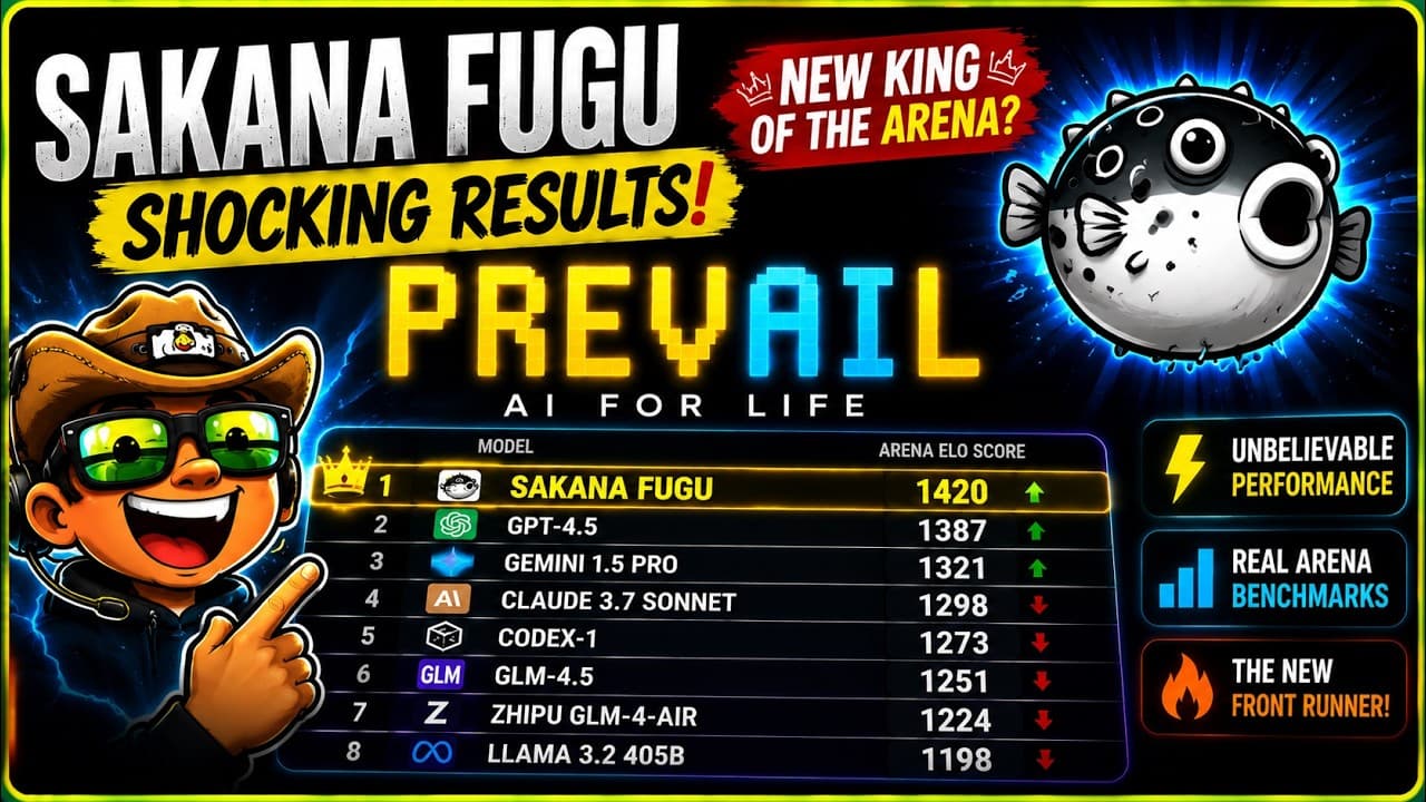 Sakana Fugu Ultra Is INSANE?! 🤯 LIVE Benchmark vs GPT-5.5, Opus 4.8 & GLM 5.2 | Prevail.sh