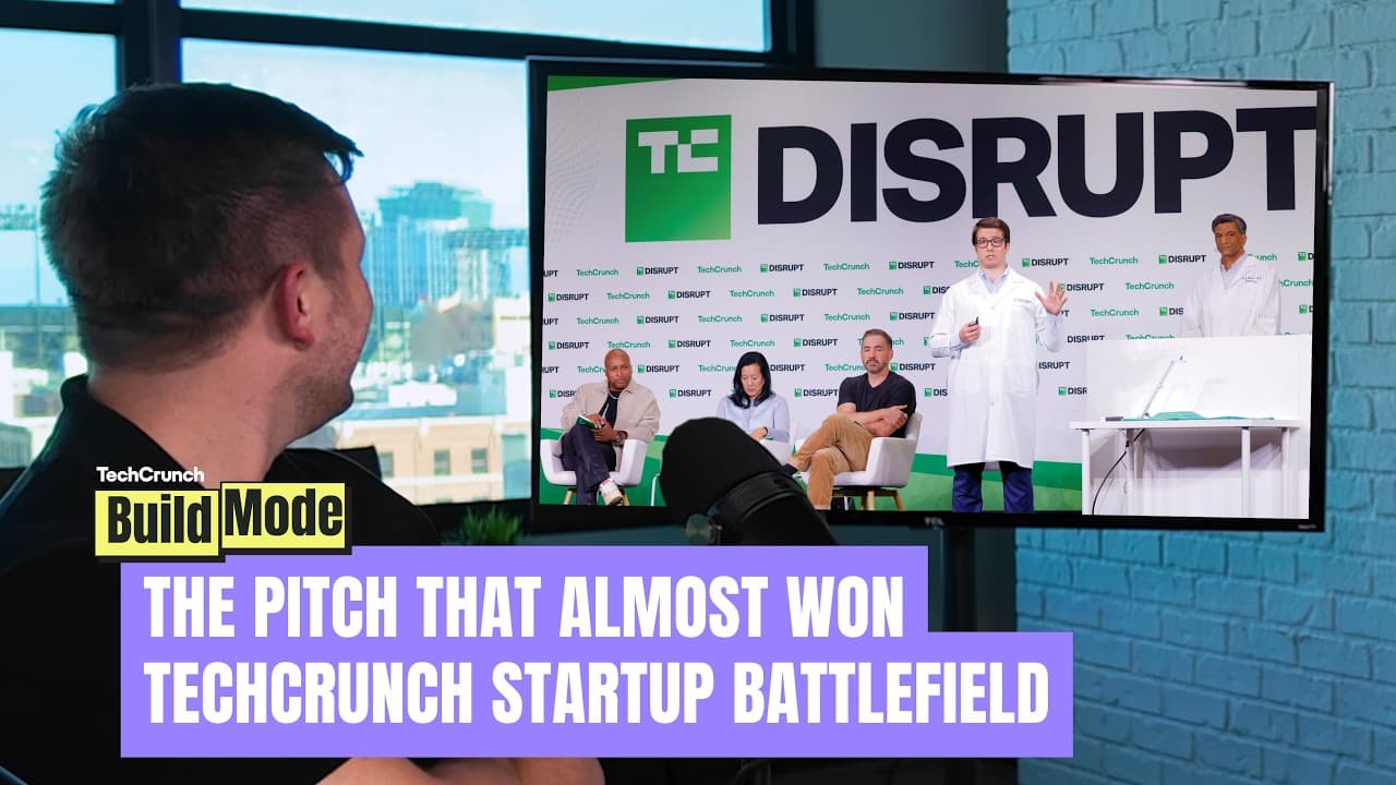 A PhD in Pitching Breaks Down a Startup Battlefield Pitch l Build Mode