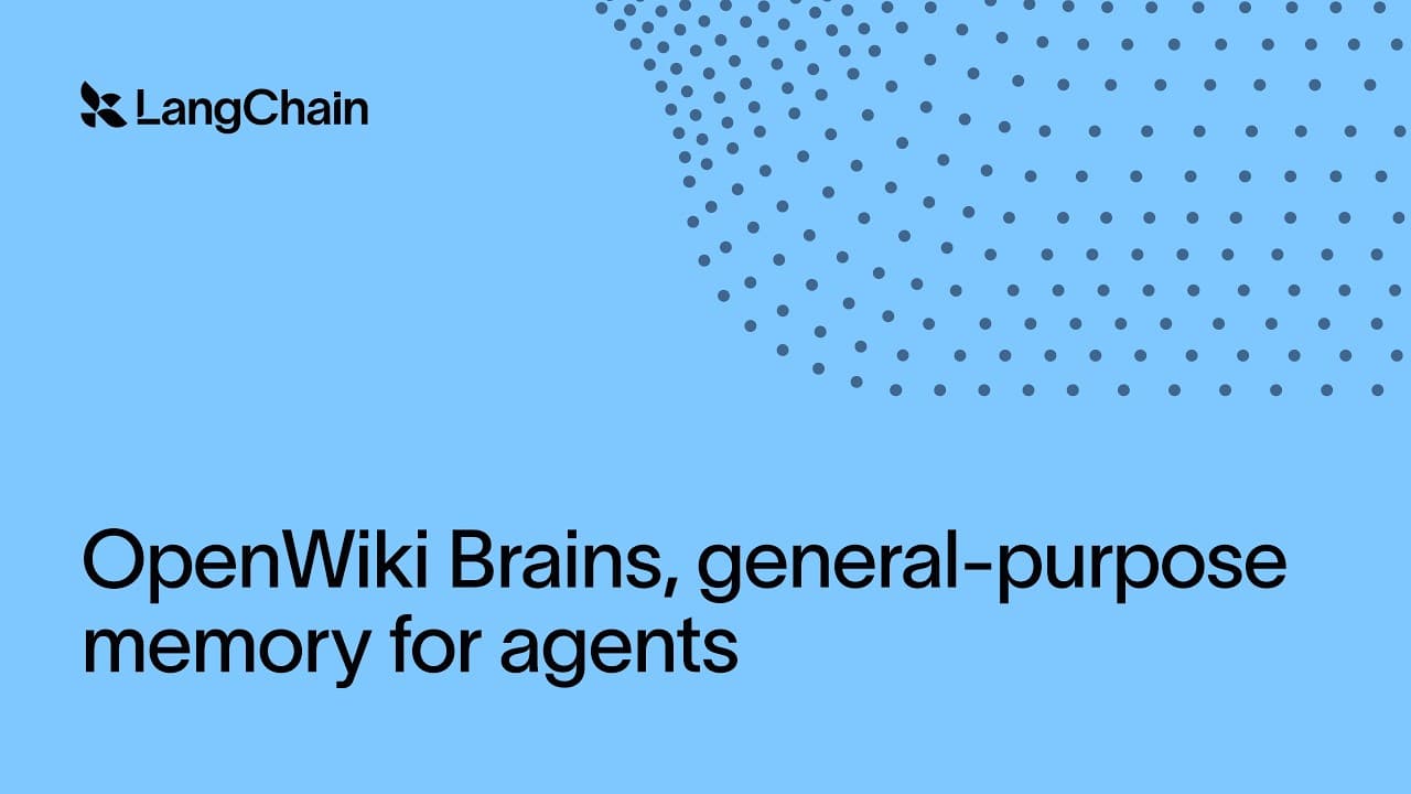 OpenWiki Brains, general-purpose memory for agents