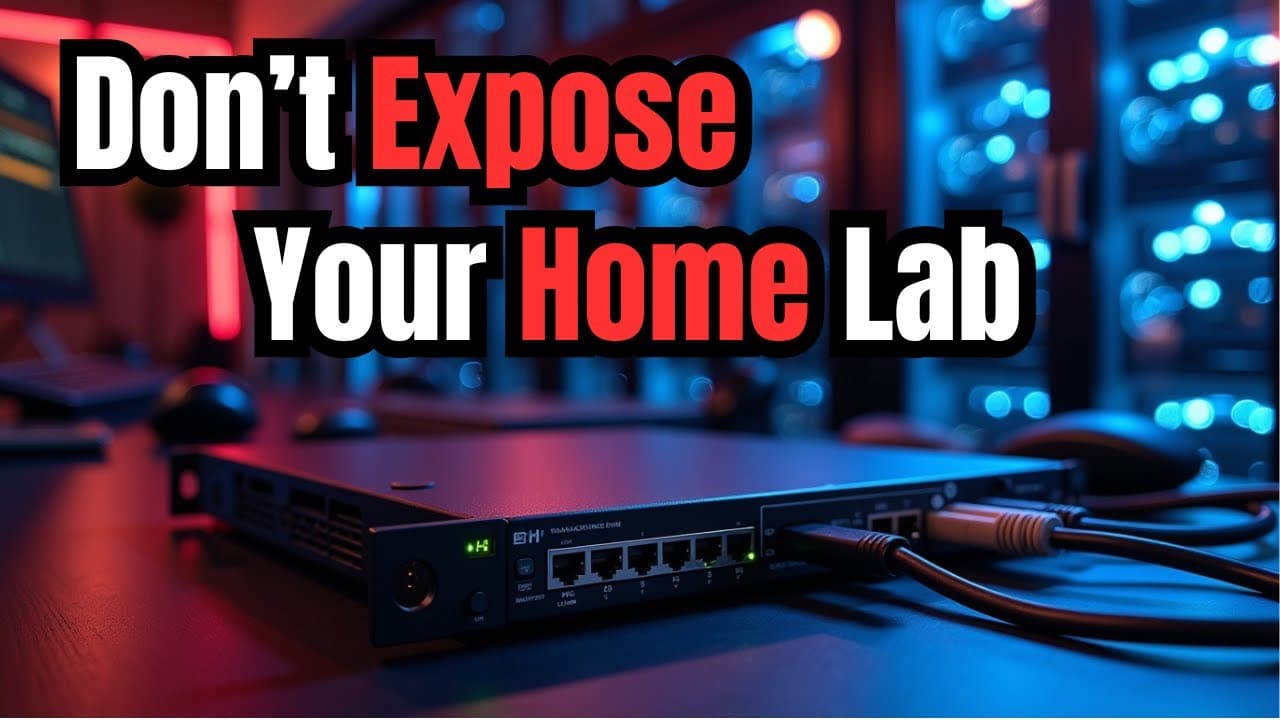 Stop Port Forwarding! Secure Home Lab Access with Modern Tools