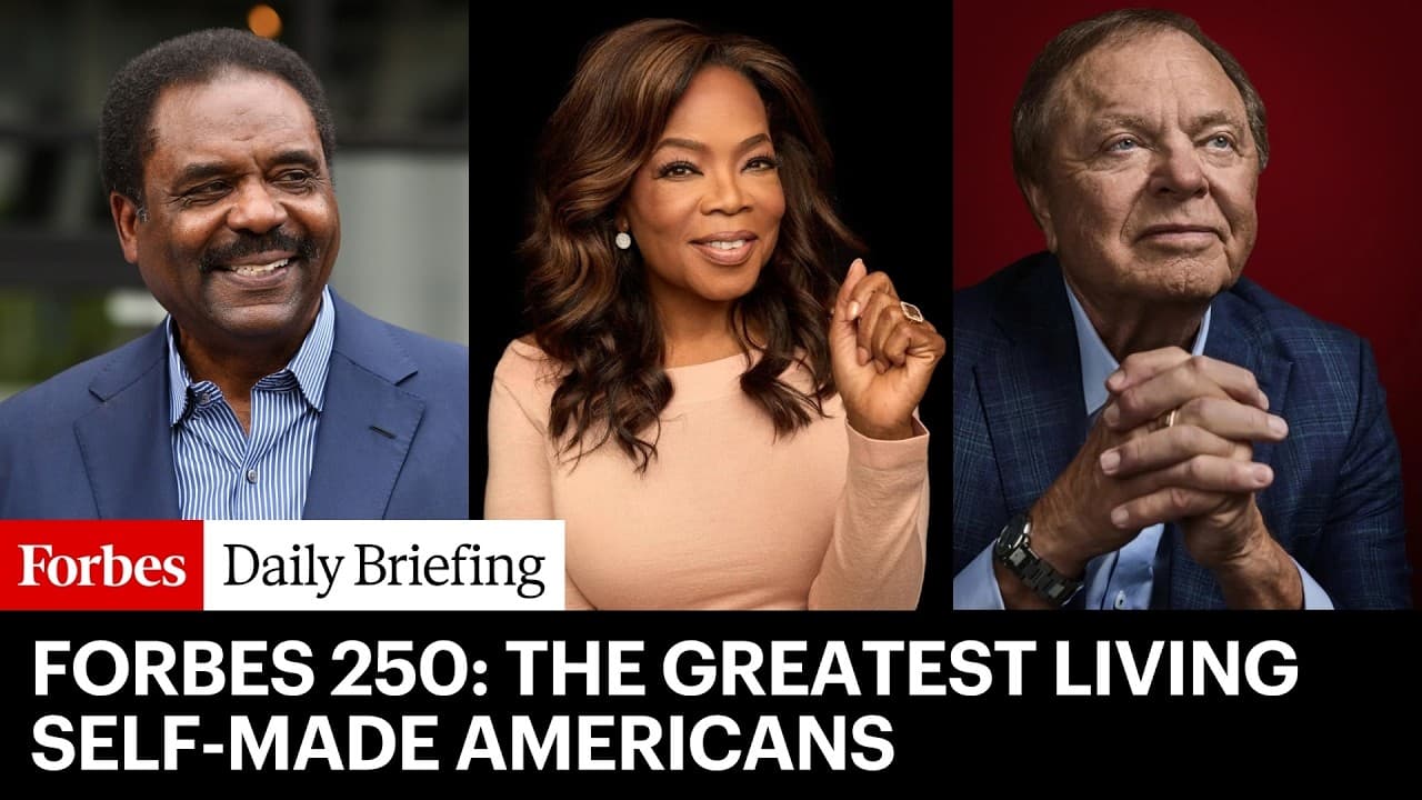Forbes 250: The Greatest Living Self-Made Americans