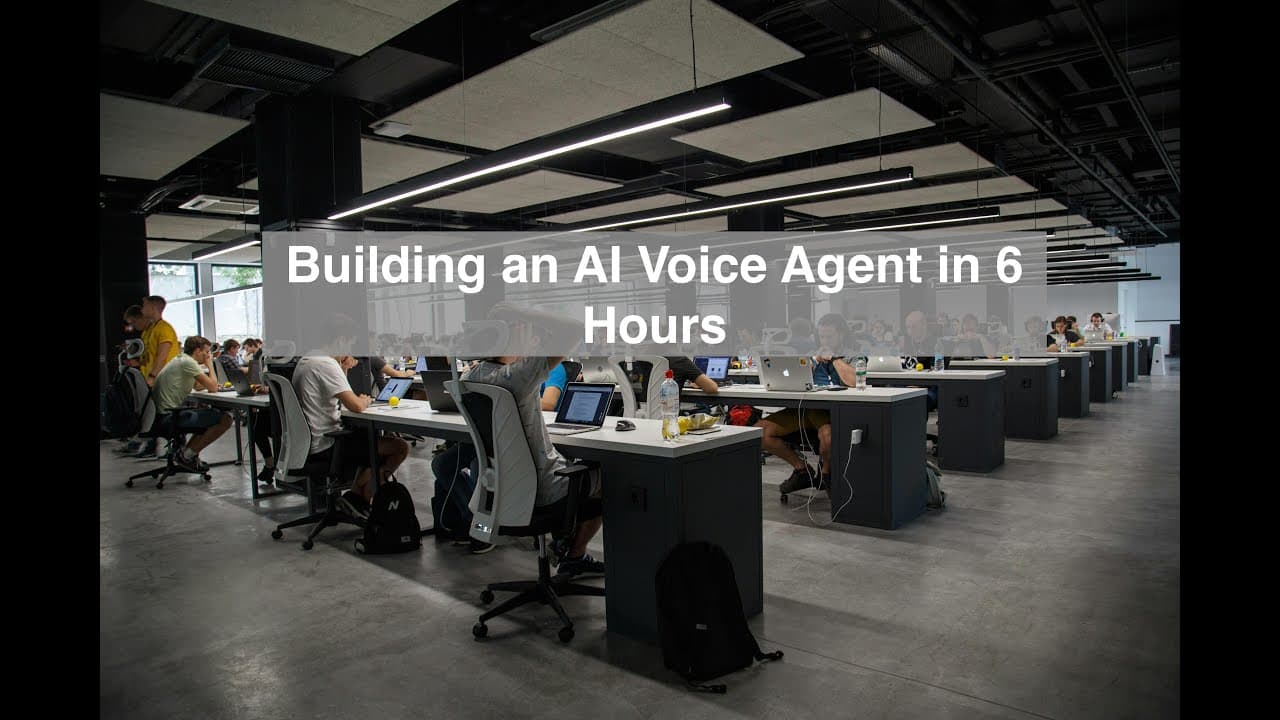 Microsoft Hackathon Winning Project - How We Built an AI Voice Agent in 6 Hours