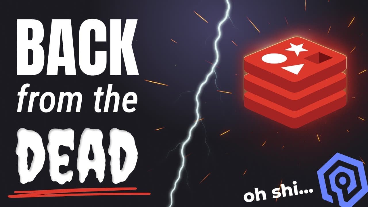 I honestly thought it was over for Redis...