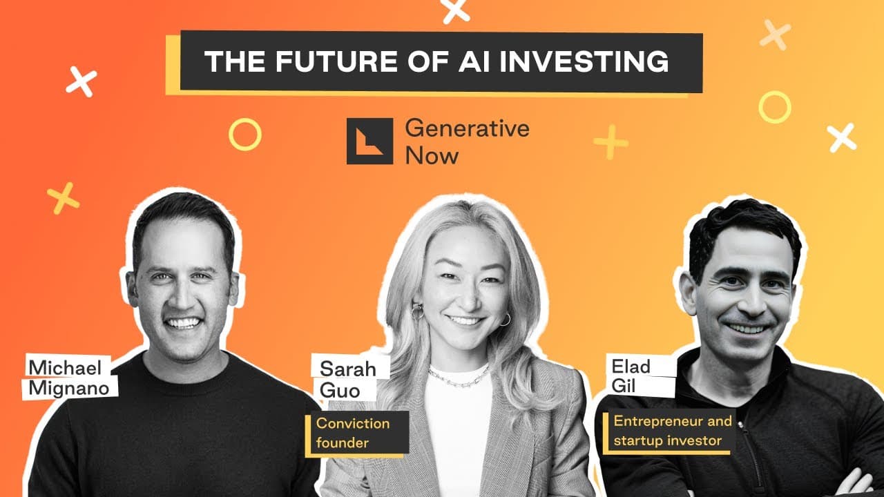 Sarah Guo and Elad Gil: The Future of AI Investing