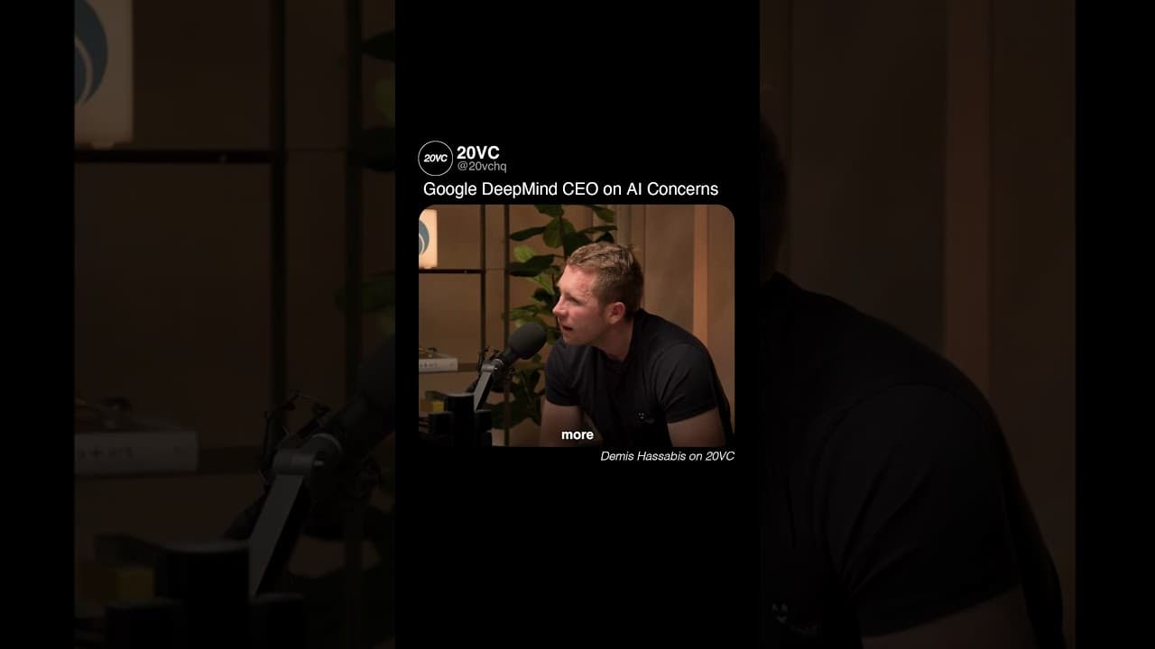 Google DeepMind CEO on AI Concerns