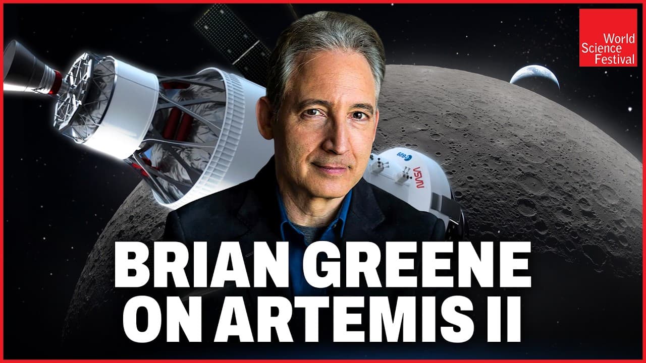 Dr. Brian Greene's Thoughts On The Artemis II | World Science Festival