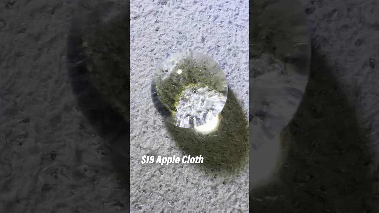 Apple’s new $9 Polishing Cloth may be worse than it seems… #polishingcloth #apple #tech