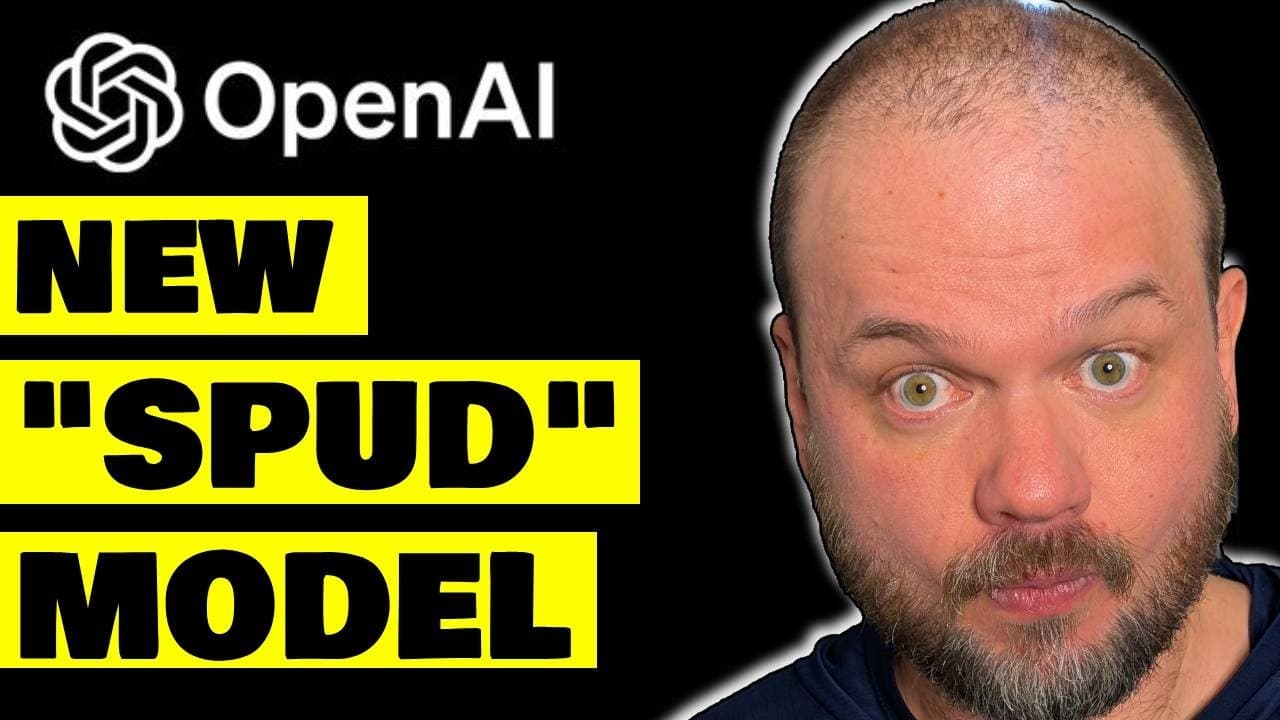 OpenAI's new "SPUD" model will change the ENTIRE Economy