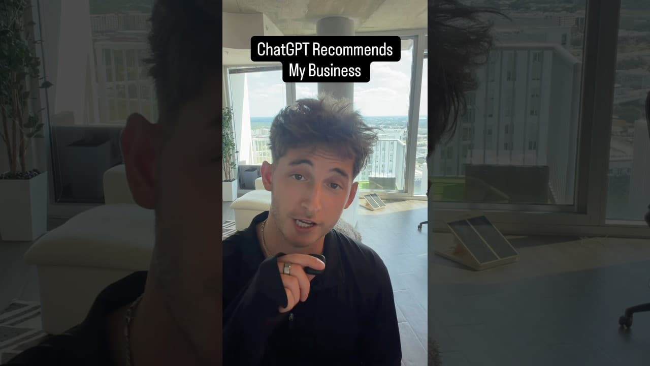 ChatGPT Recommends My Business, Here’s How