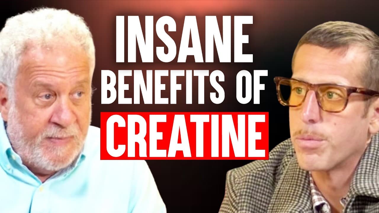 Harvard Doctor: Your Brain Is Starving for Creatine (& Why NAD IV Therapy Is a Waste of Money)