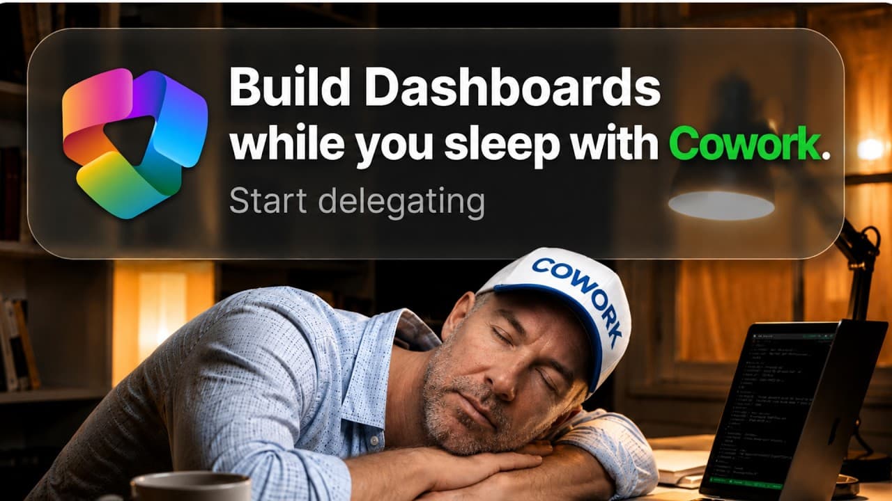 Stop Reformatting Reports. Let Copilot Cowork Build the Dashboard.