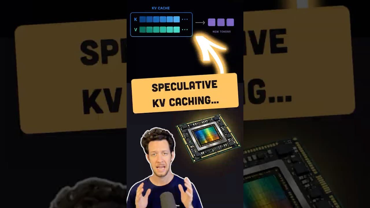 Speculative KV Cache: Faster Tokens, Less Compute #LLM #AI #MachineLearning