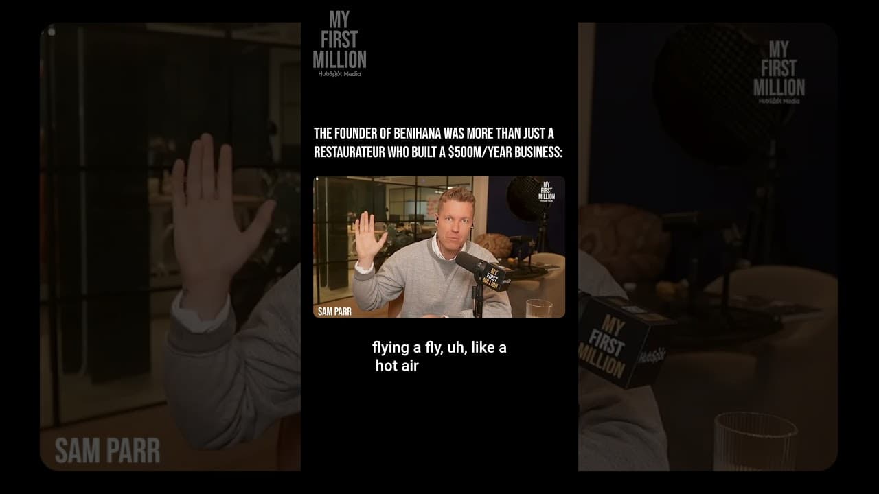 "Money's not everything, just 99%." Rocky Aoki.