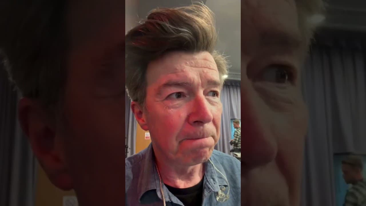 Rehearsals day 2 ✅ Only one week to go!! #RAReflectionTour2026 #rickastley