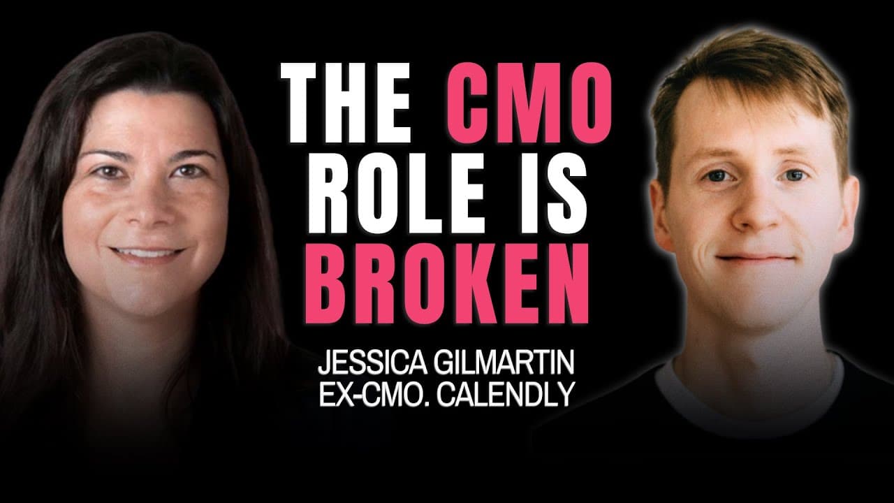 How the CMO Role is Changing w/ ex-CMO of Calendly Jessica Gilmartin