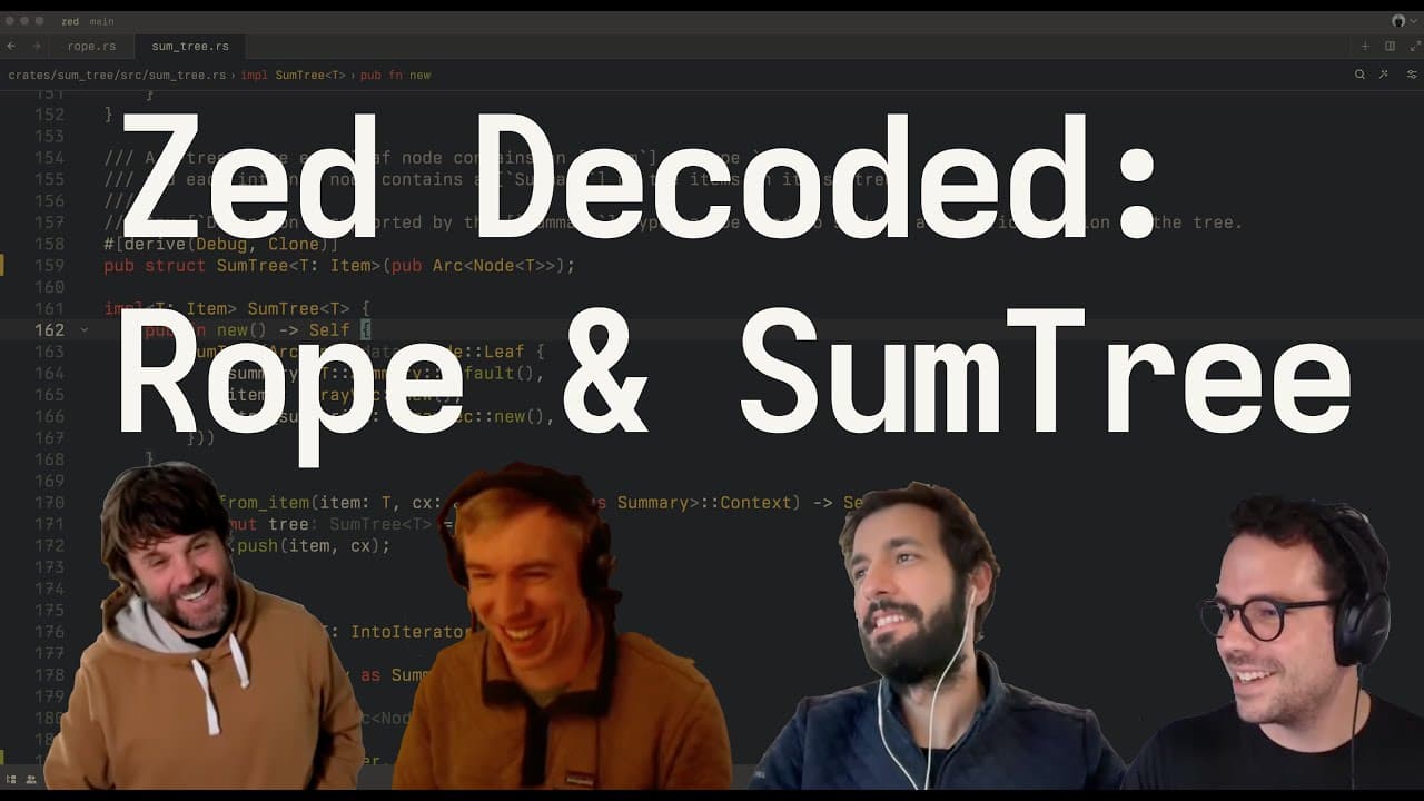 Zed Decoded:  Rope & SumTree