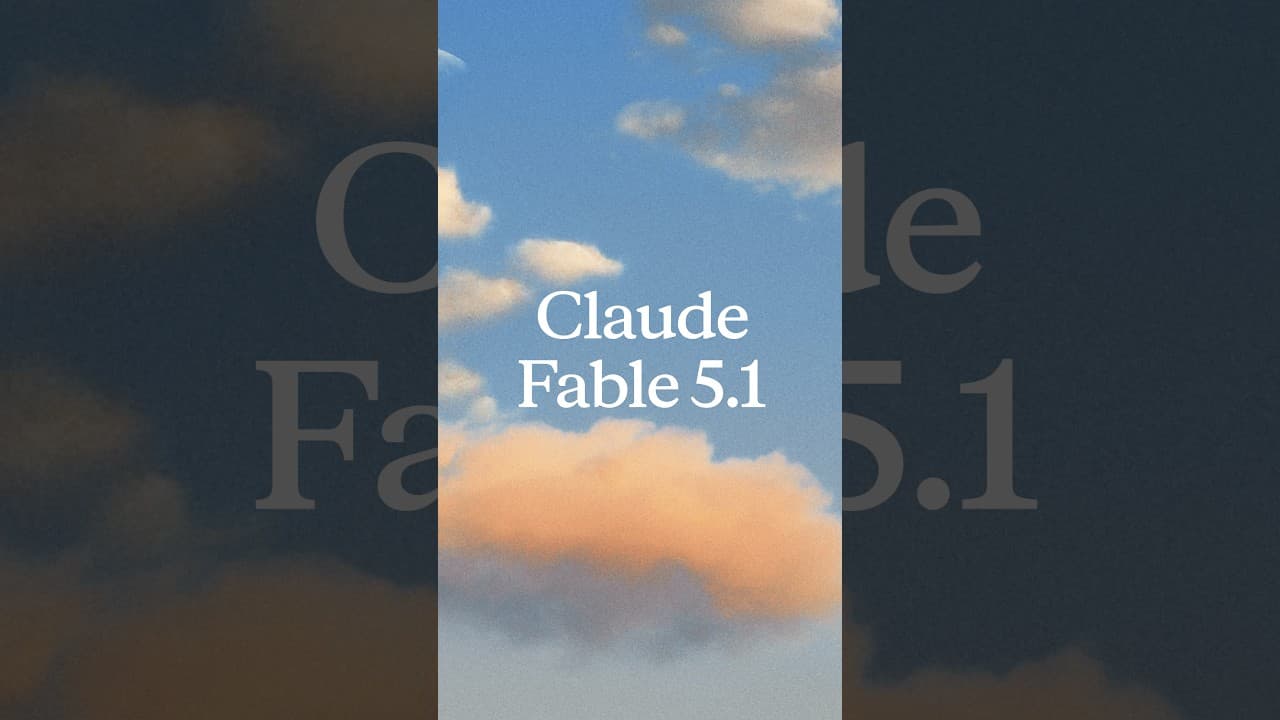 Meet Claude Fable 5.1