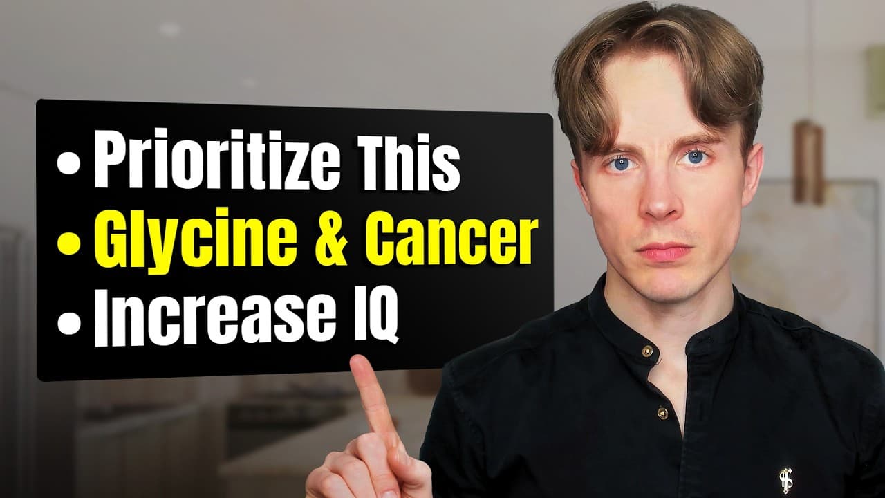 Glycine and Cancer Risk, The Health Priorities That Actually Matter, and More - Q&A