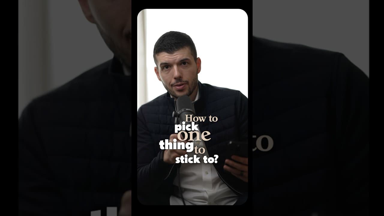 How to focus on just one thing