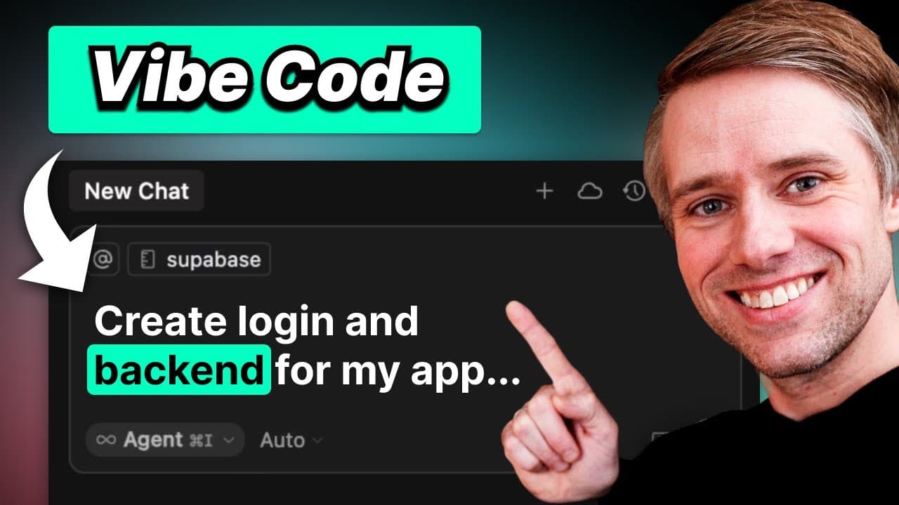 Vibe Coding your first real app with Cursor: Add login with Supabase + Next.js