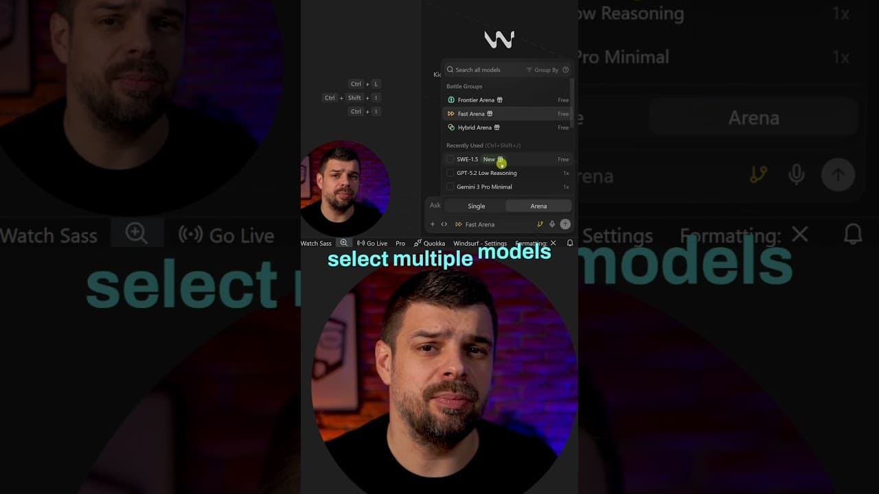 Compare Up To 5 Models Instantly! Arena Mode Explained