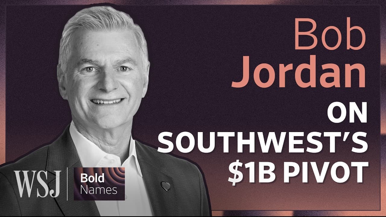 Why Southwest Finally Ditched Open Seating and ‘Bags Fly Free’  | WSJ's Bold Names