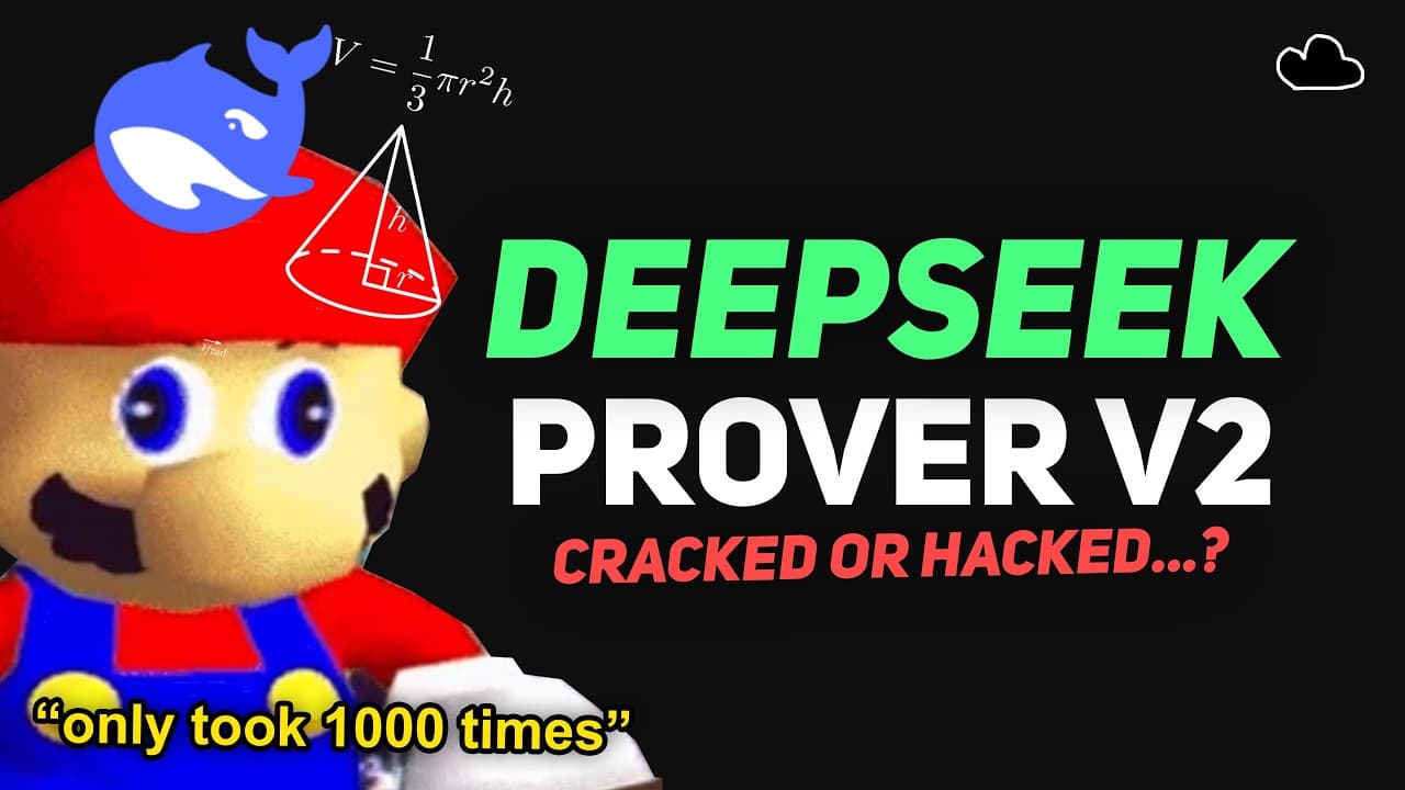 How DeepSeek Built The Current "Best" Math Prover AI